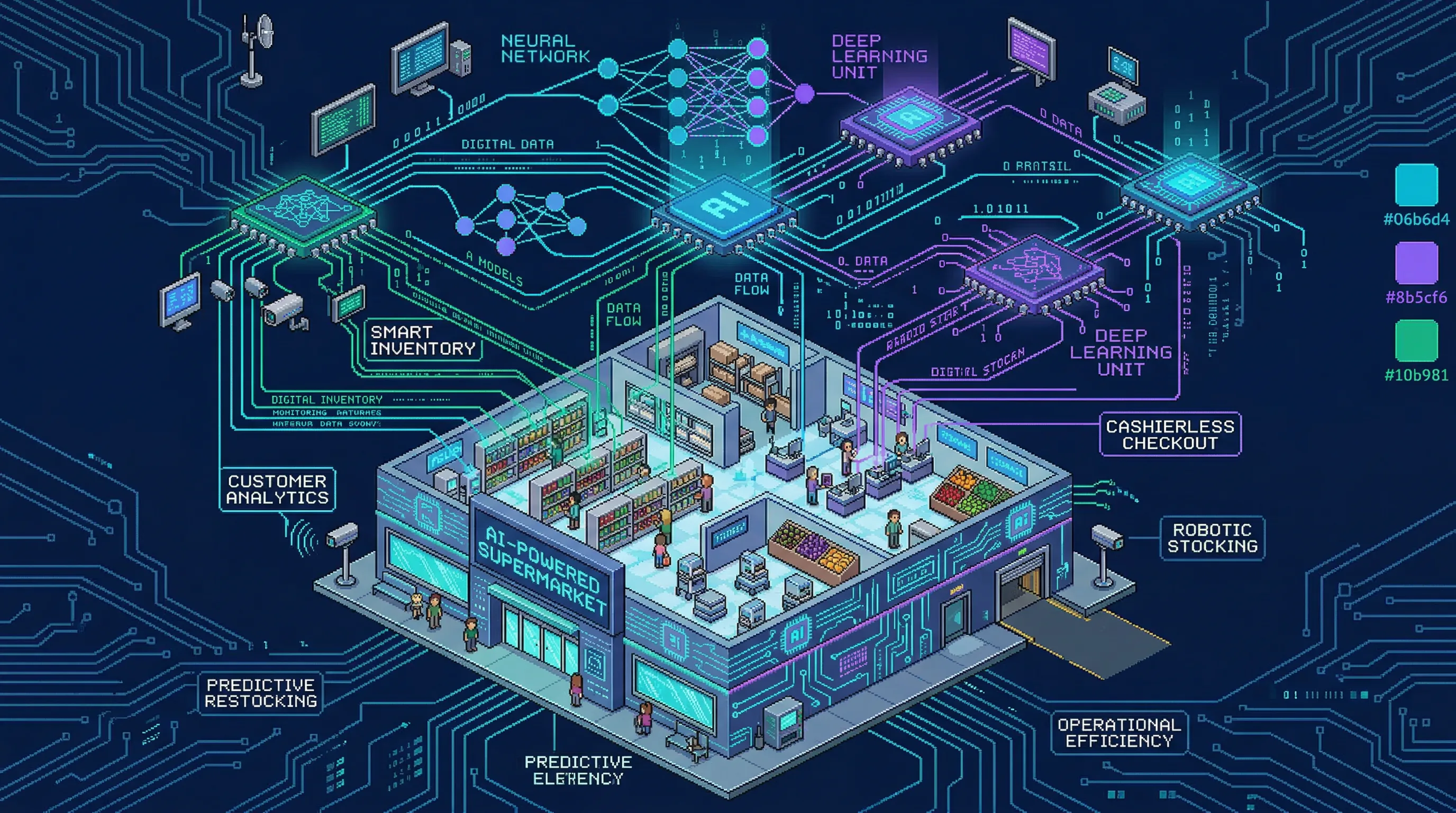 Comment déployer l'IA dans la grande distribution