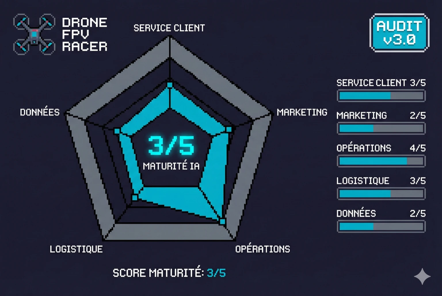 DRONE FPV RACER - Audit de Maturité IA E-commerce