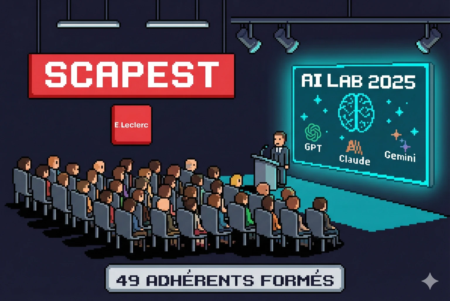SCAPEST (E.Leclerc) - L'IA à grande échelle - Scapest AI Lab
